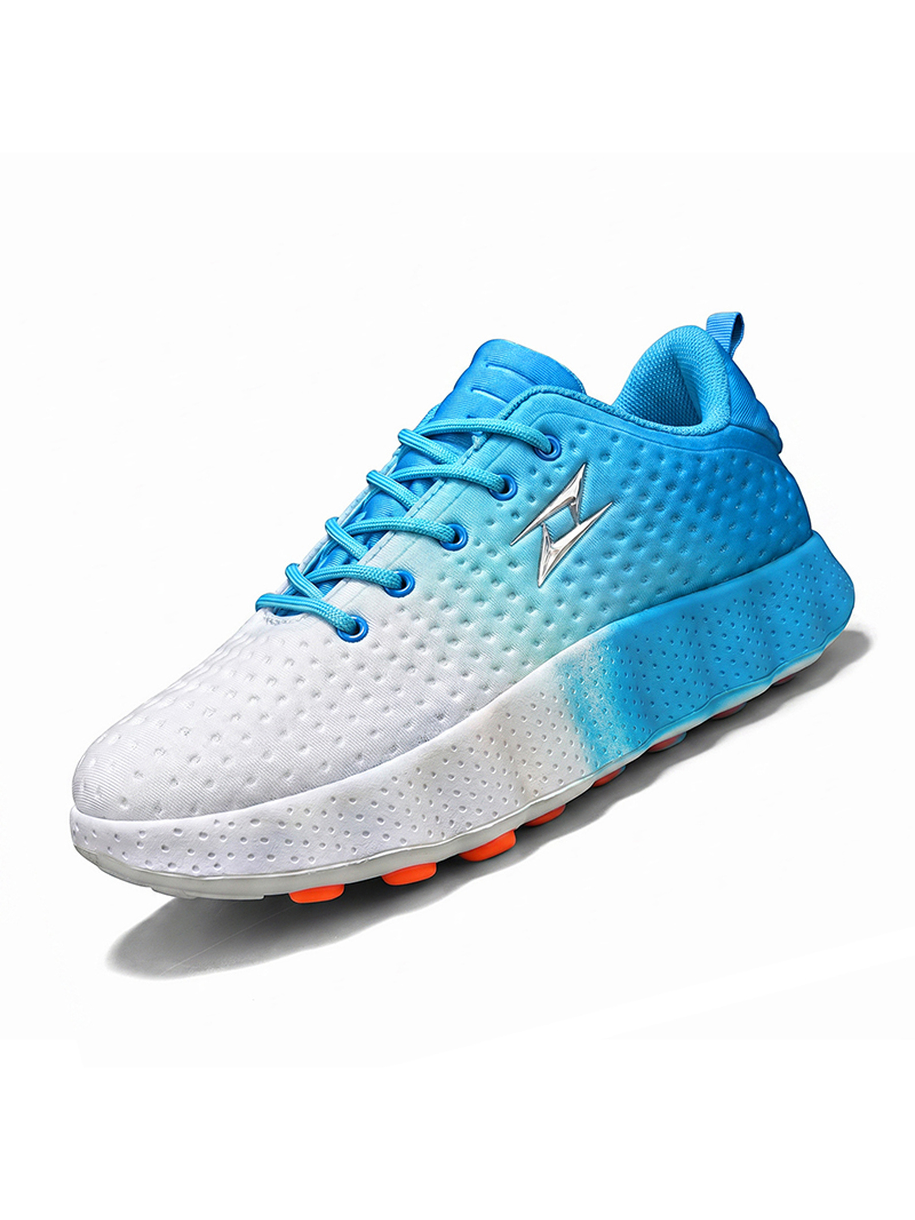Gradient-Look Lace Up Sneakers
