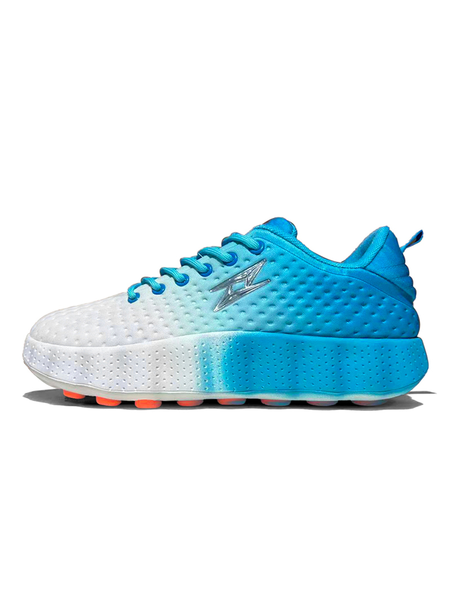 Gradient-Look Lace Up Sneakers