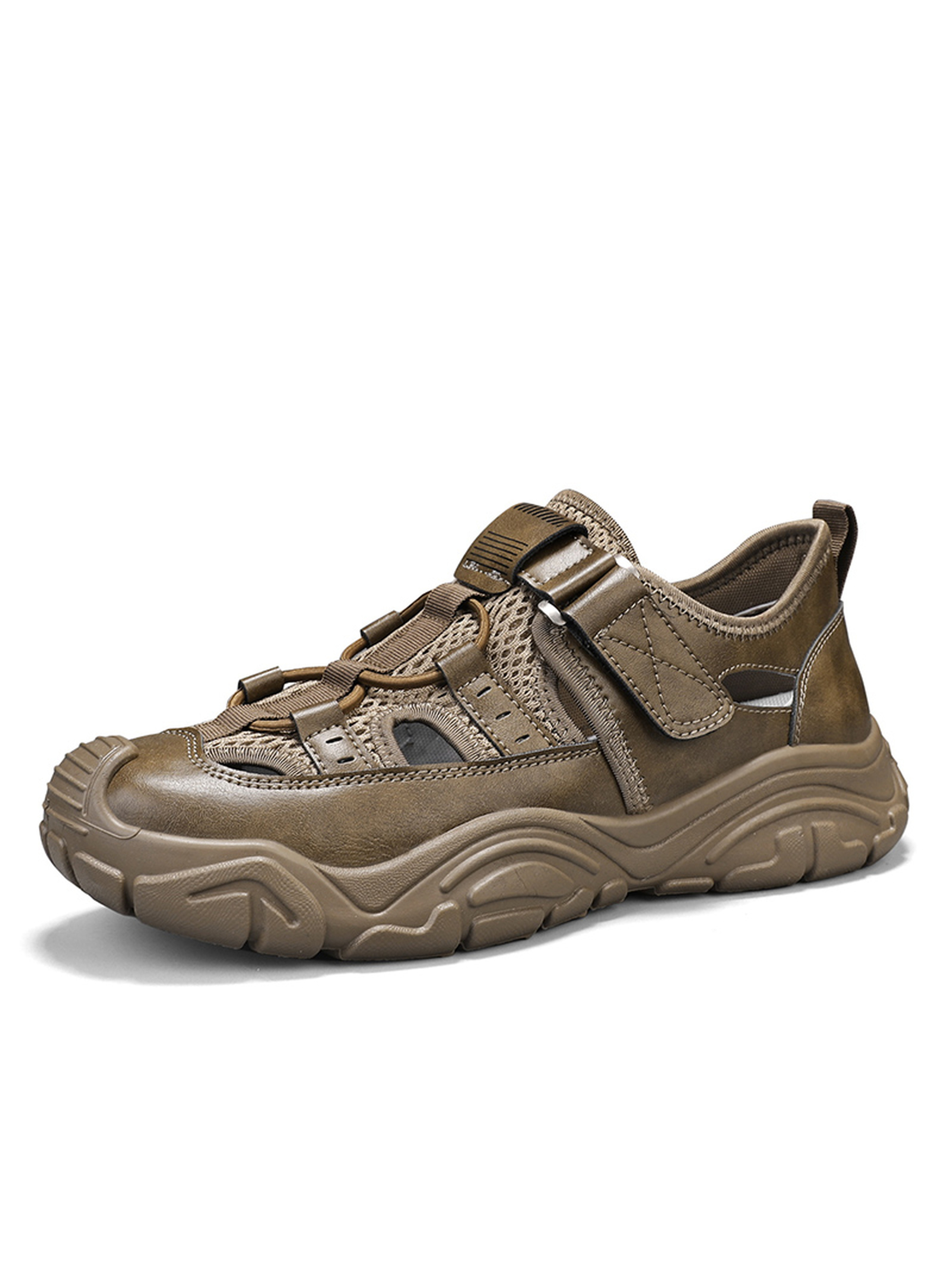 Khaki Breathable Outdoor Sandals