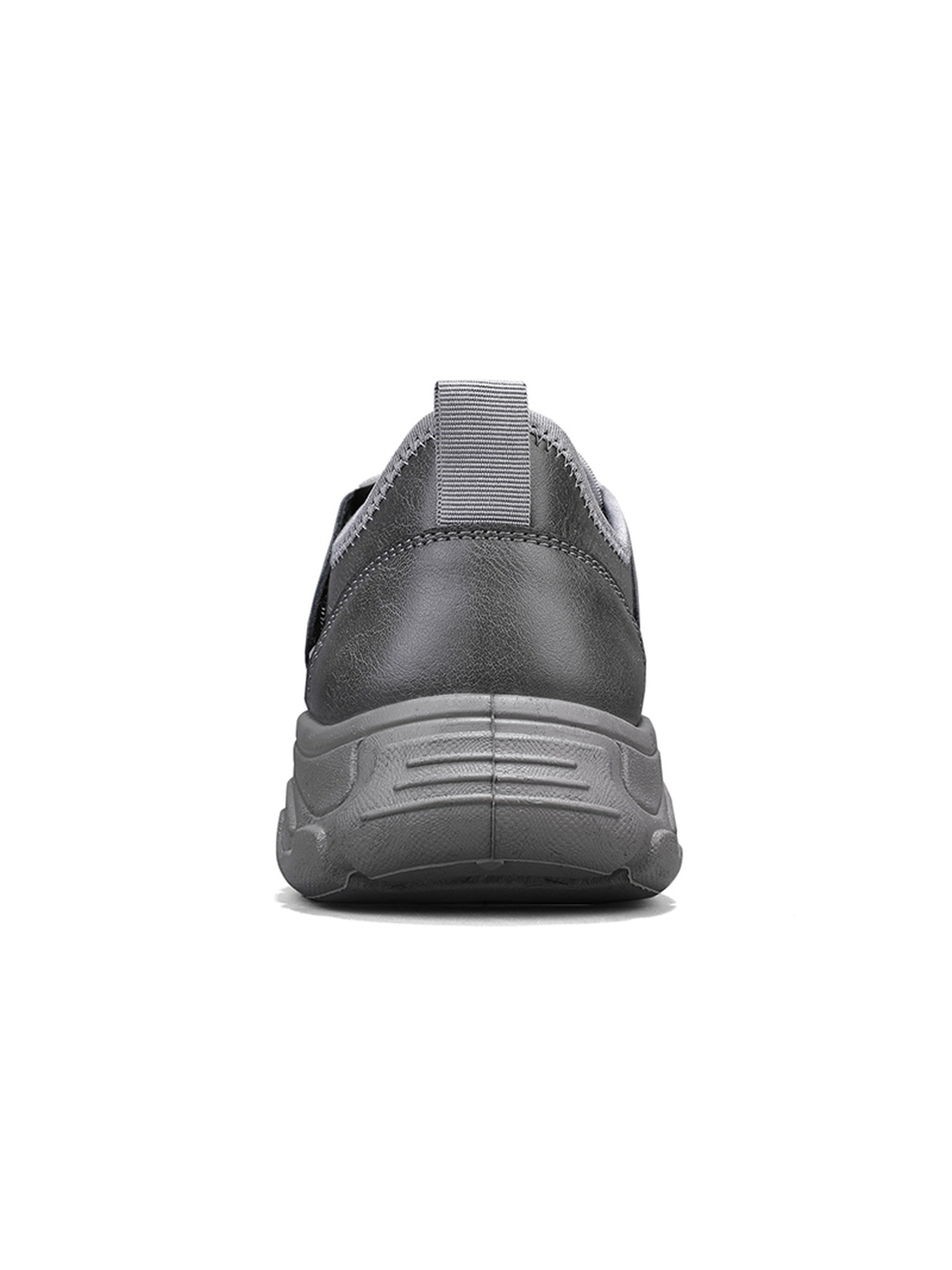 Mens Grey Sporty Outdoor Sneakers