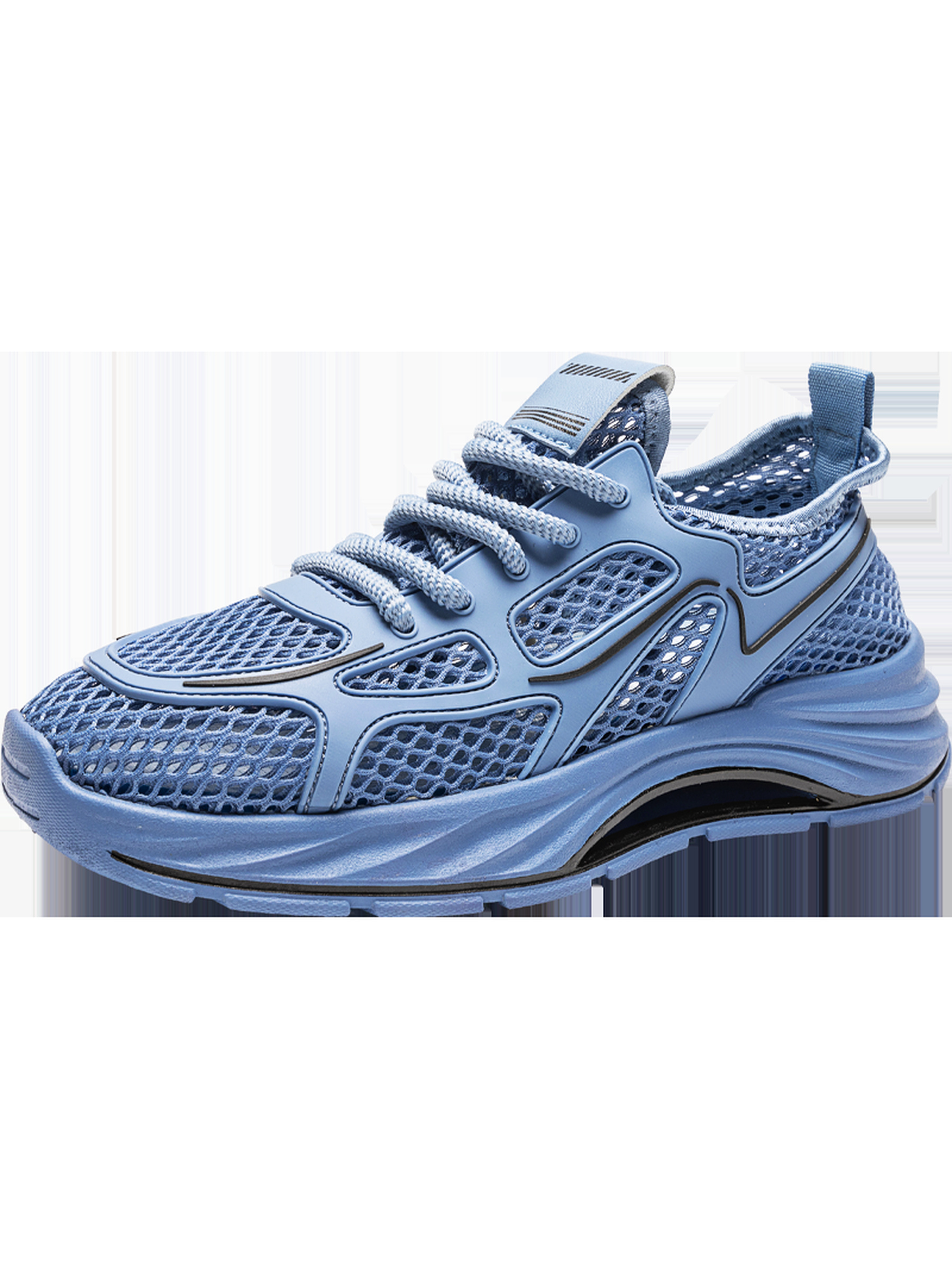 Breathable Mesh Lace Up Sneakers