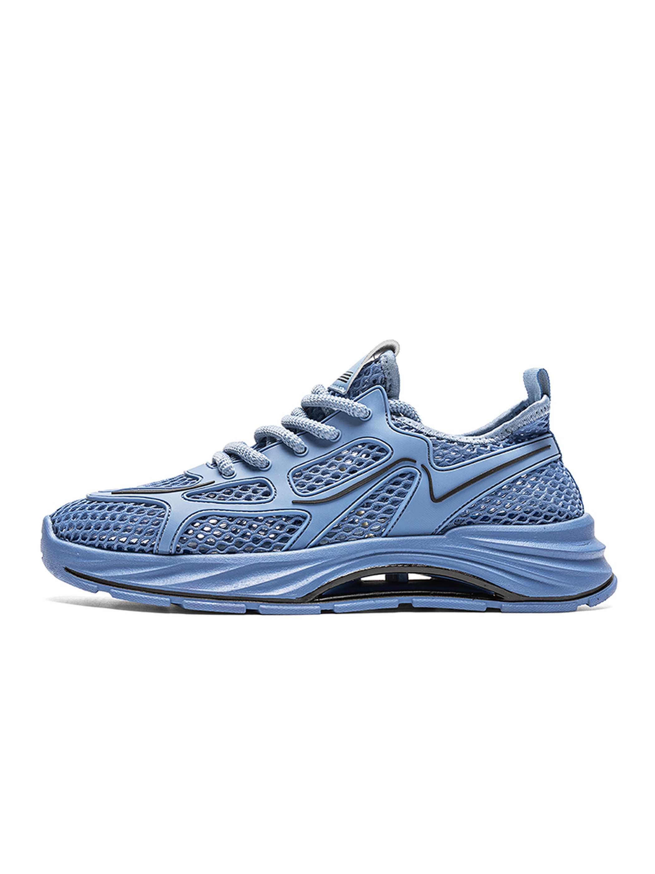 Breathable Mesh Lace Up Sneakers
