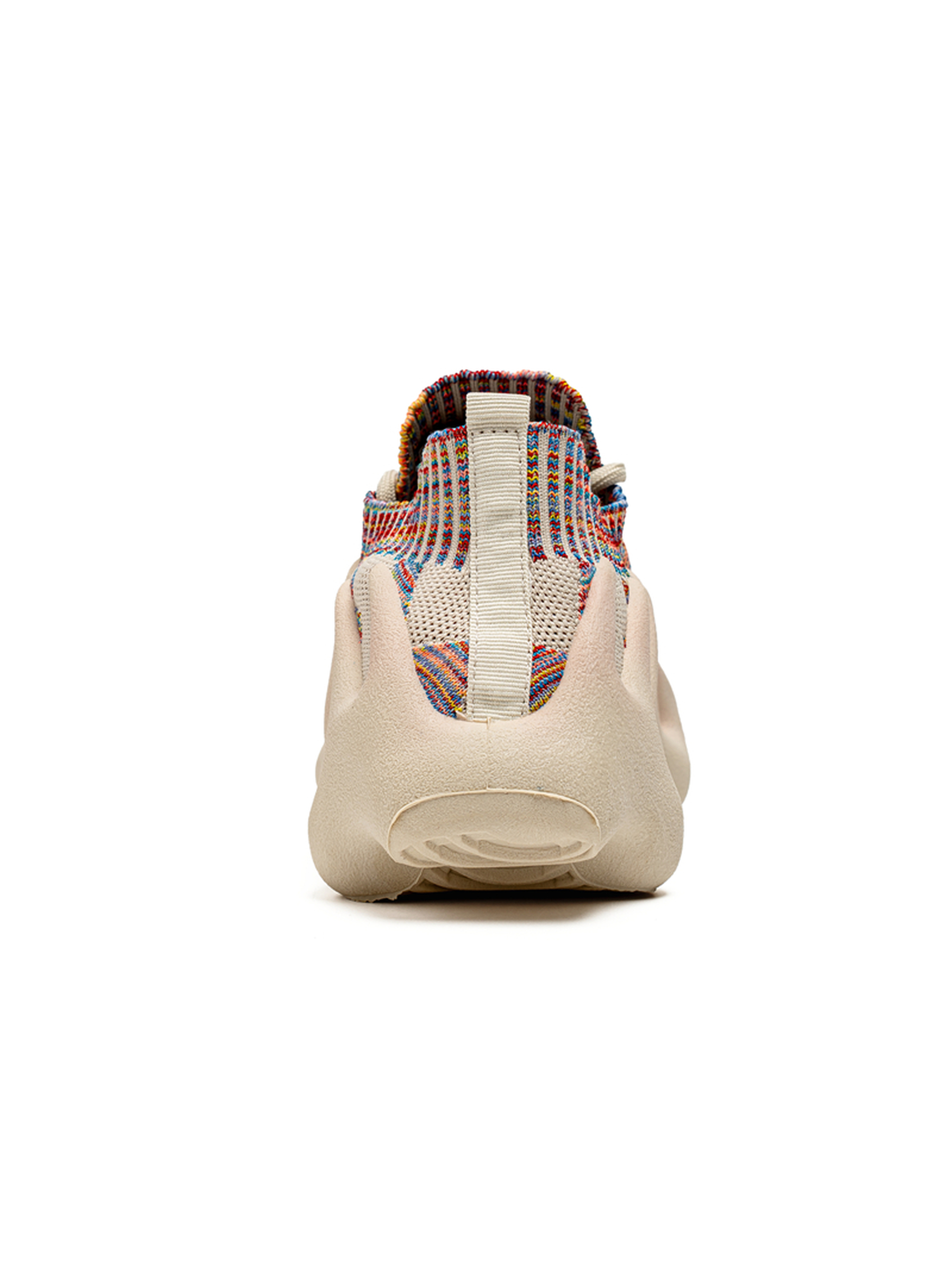 Beige Multi Knit Sports Sneakers