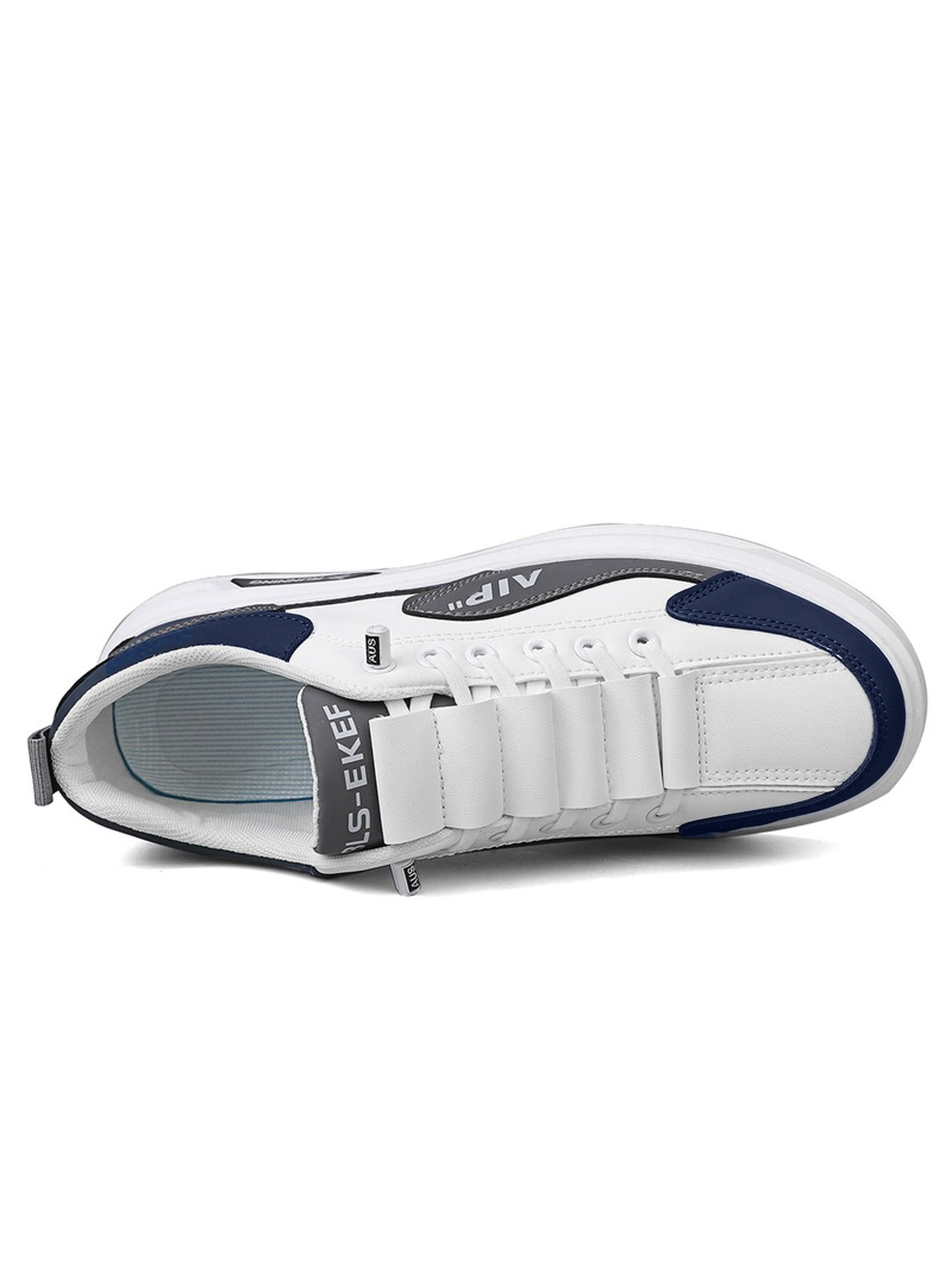 Contrast Panel Casual Sneakers