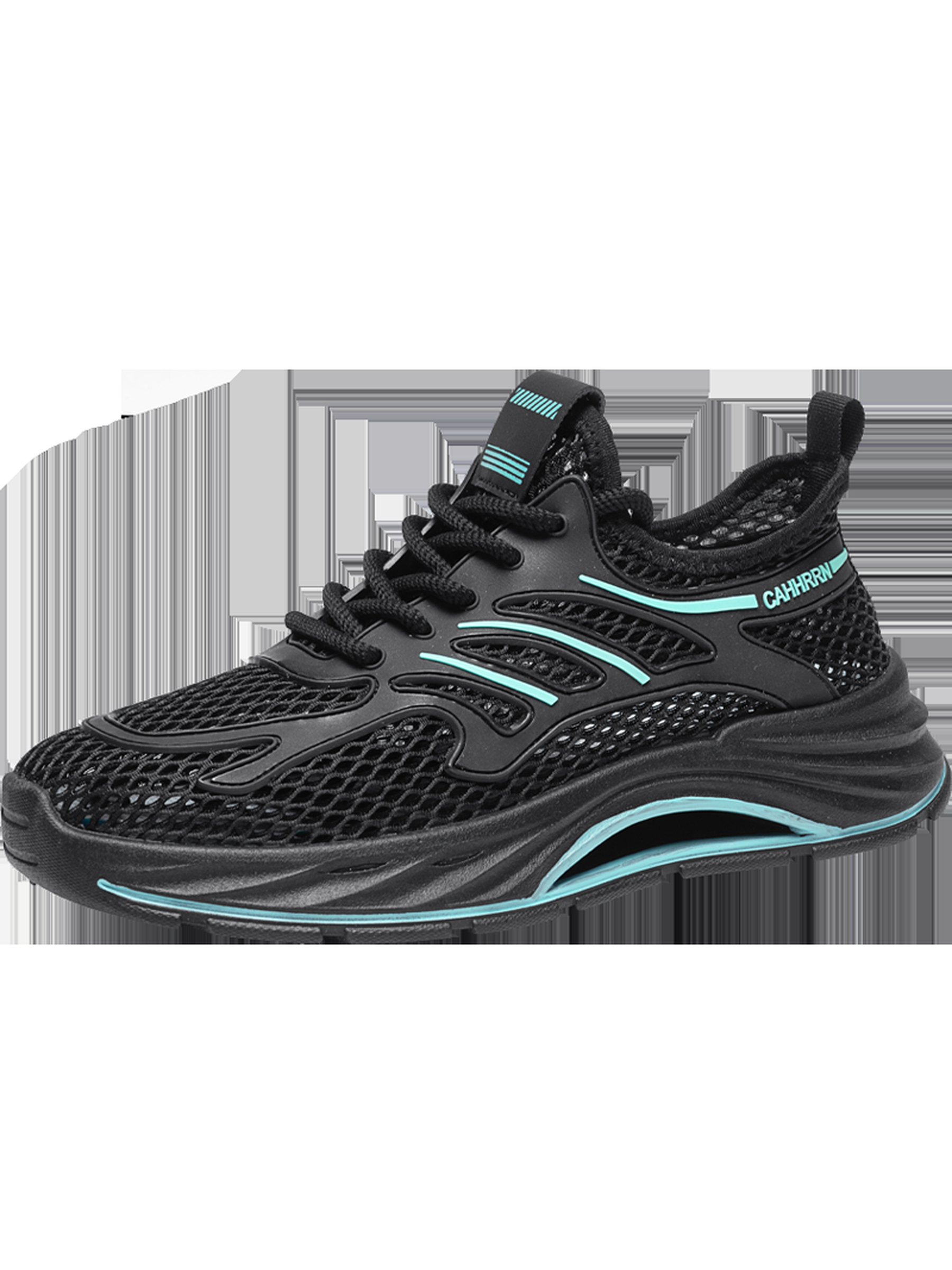 Black Mesh Breathable Sneakers