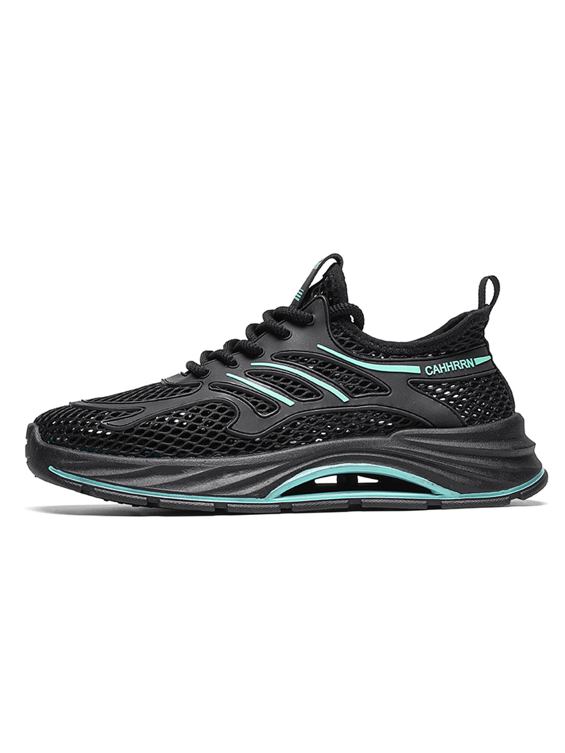 Black Mesh Breathable Sneakers
