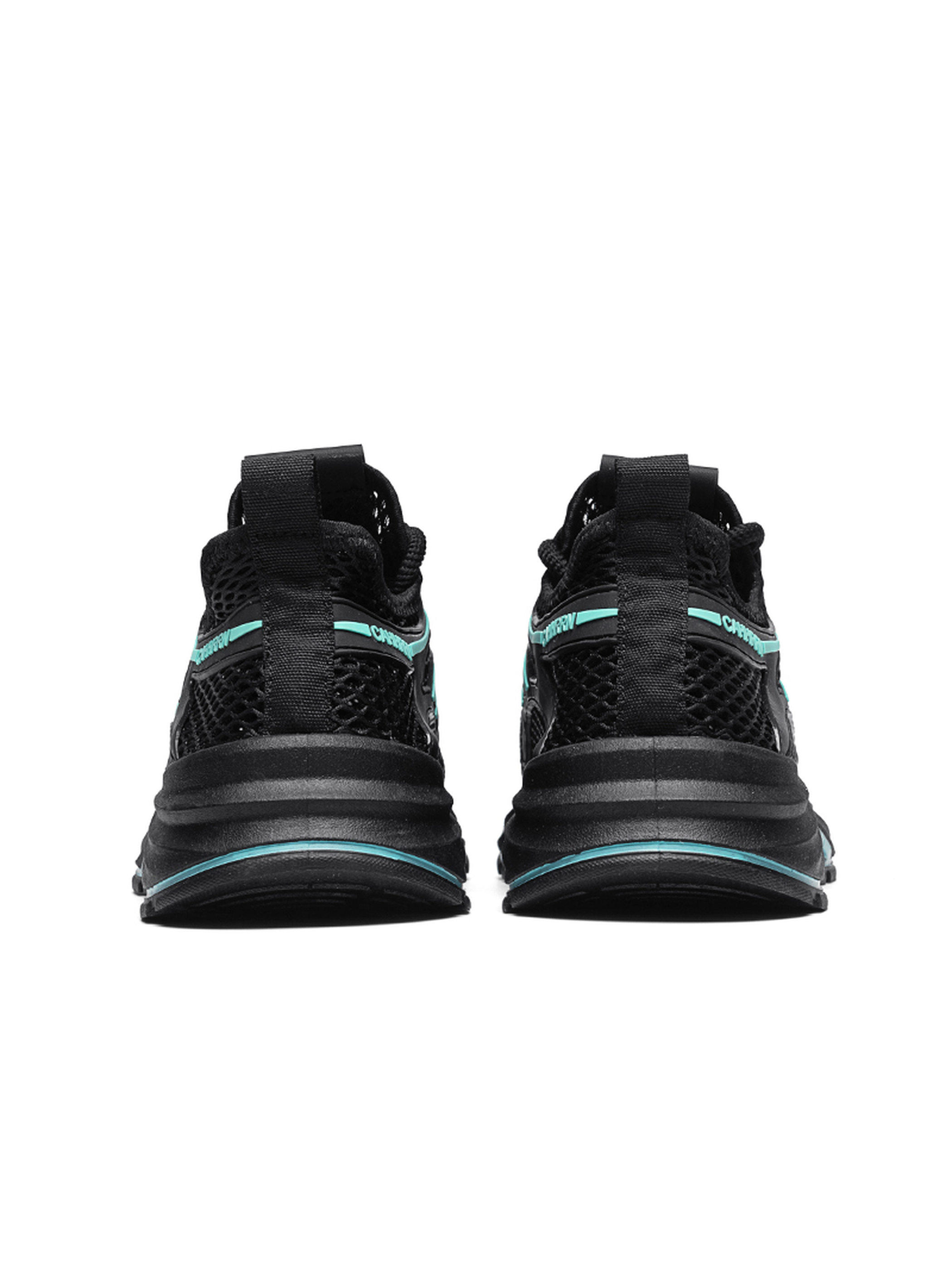 Black Mesh Breathable Sneakers
