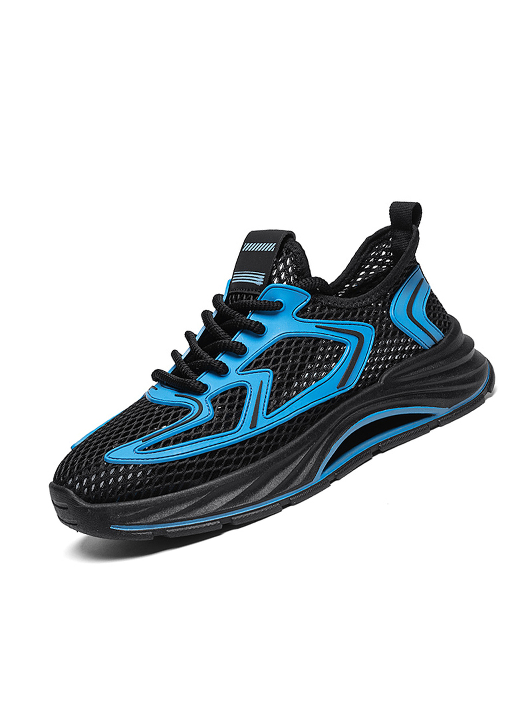 Lightweight Breathable Lace-Up Sneakers