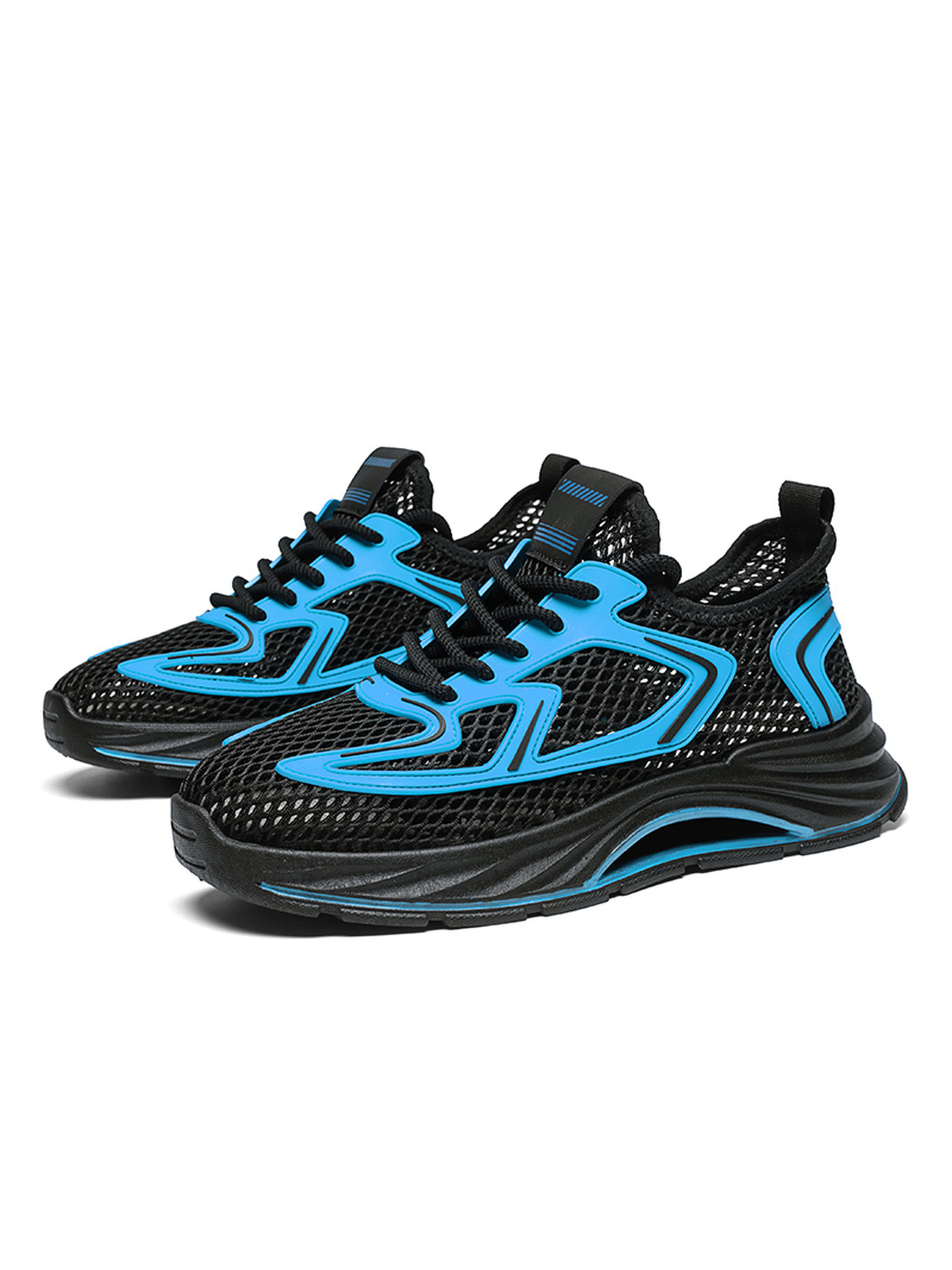 Lightweight Breathable Lace-Up Sneakers