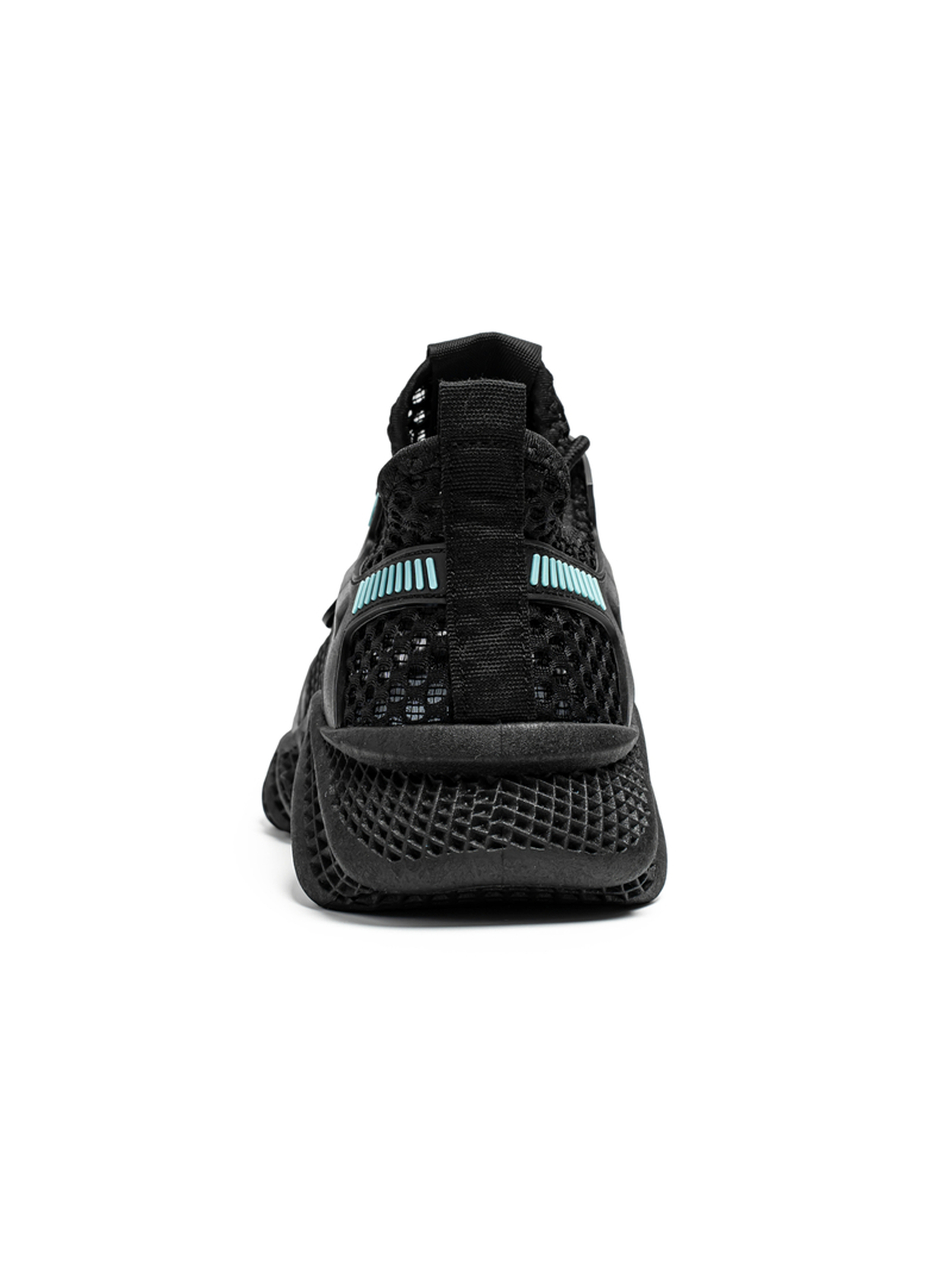 Black Mesh Breathable Sneakers
