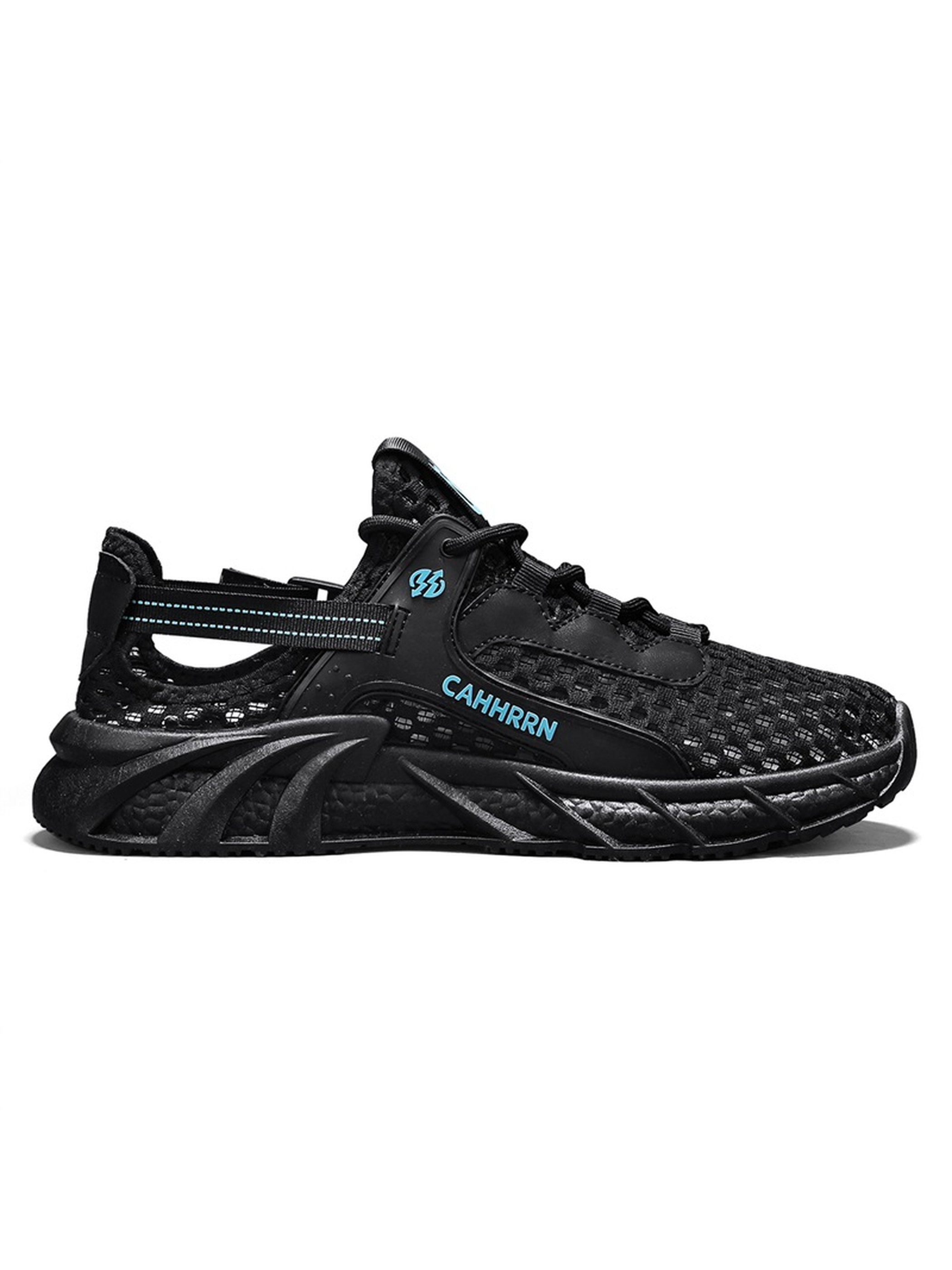 Black Mesh Breathable Sneakers