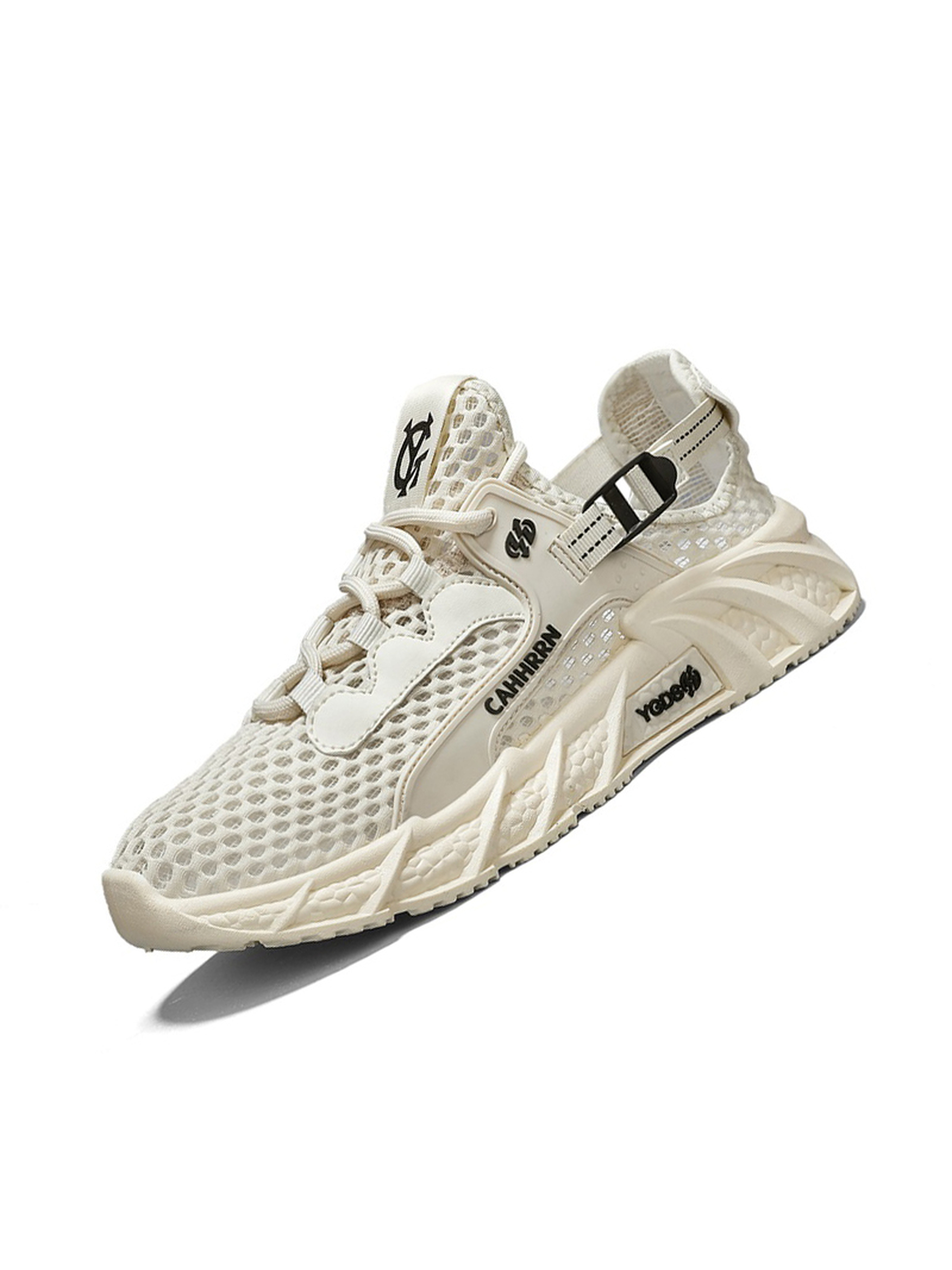Cream Lightweight Breathable Sneakers