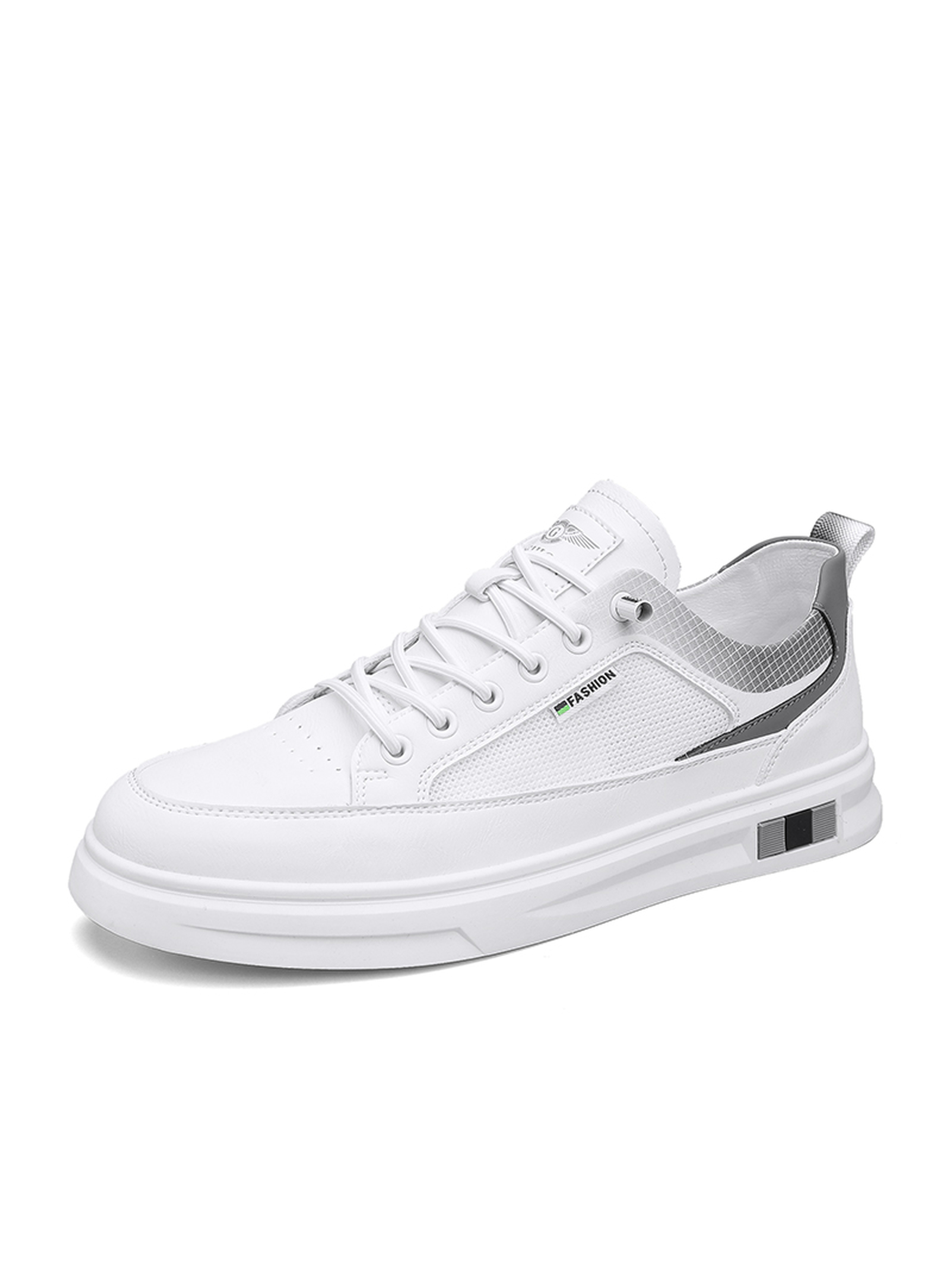 Mens White Casual Sneakers