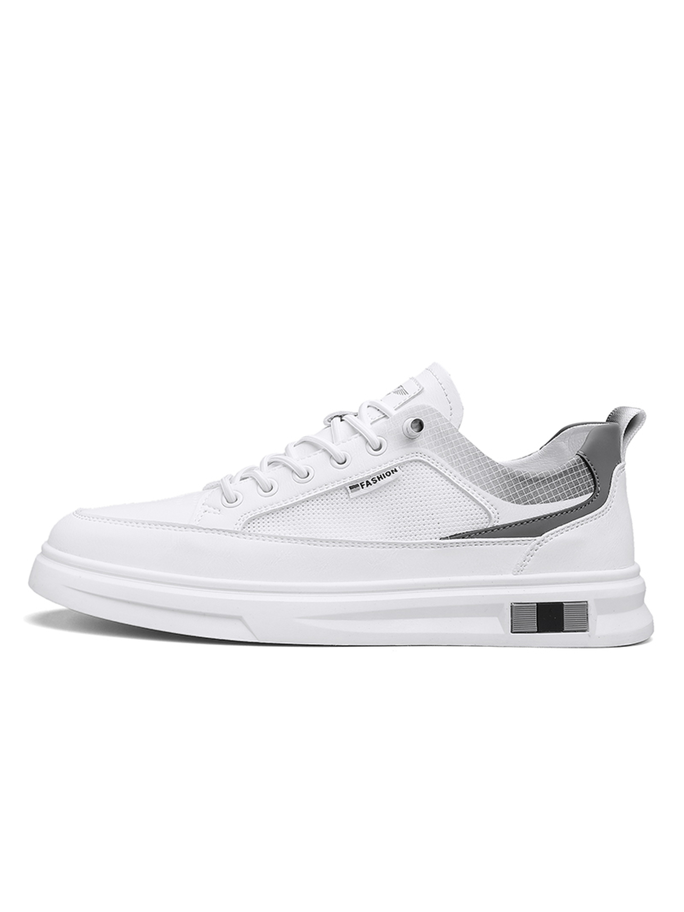 Mens White Casual Sneakers