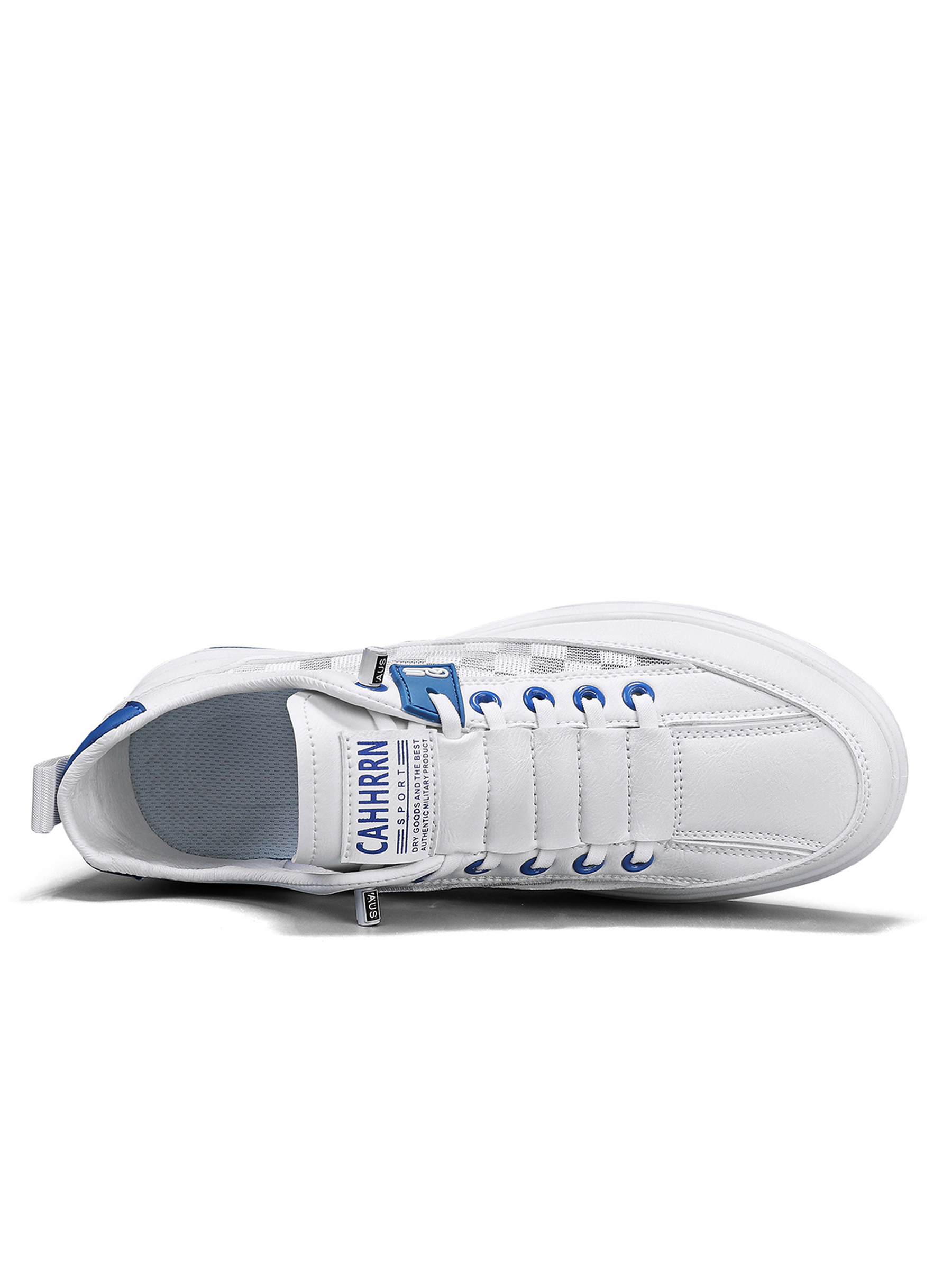 Checked Pattern Casual Sneakers