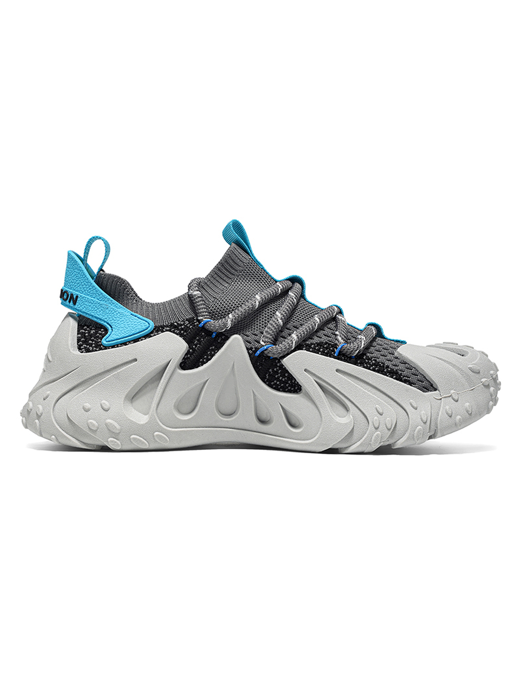 Mens Dynamic Knit Lace Up Sneakers