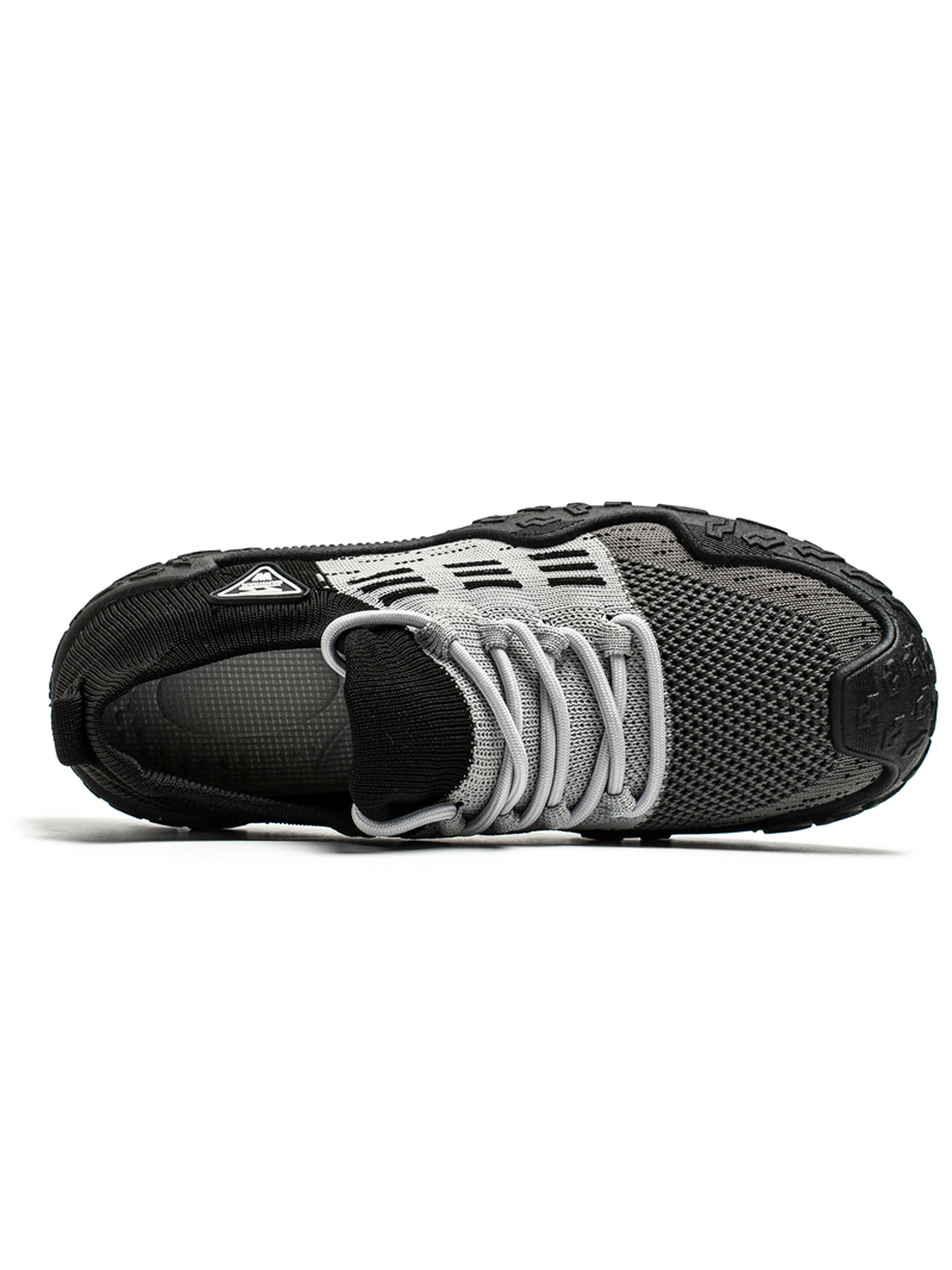 Black Mesh Low Top Sneakers