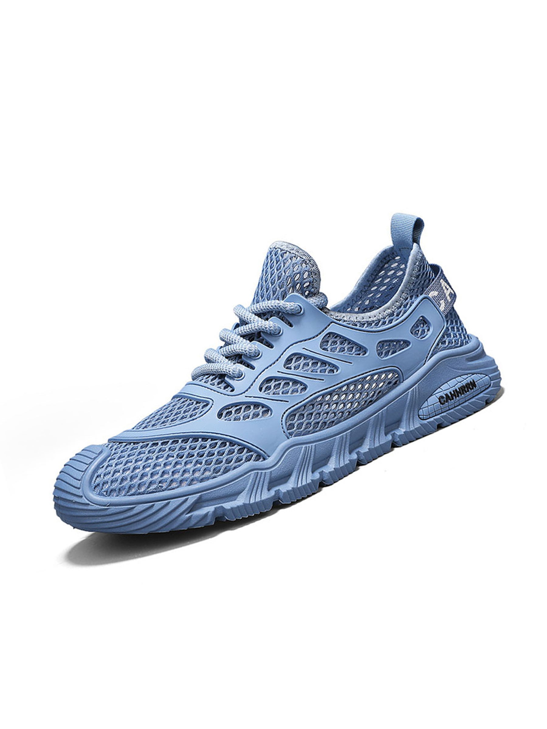 Breathable Mesh Lace Up Sneakers