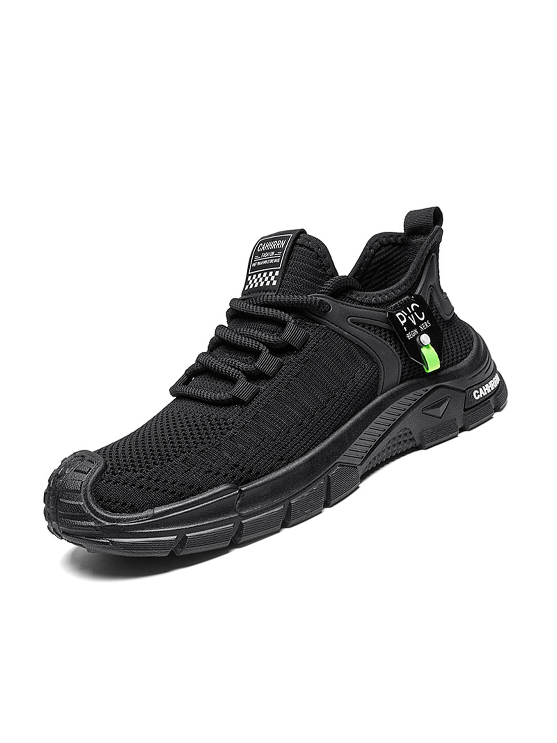 Black Mesh Breathable Sneakers