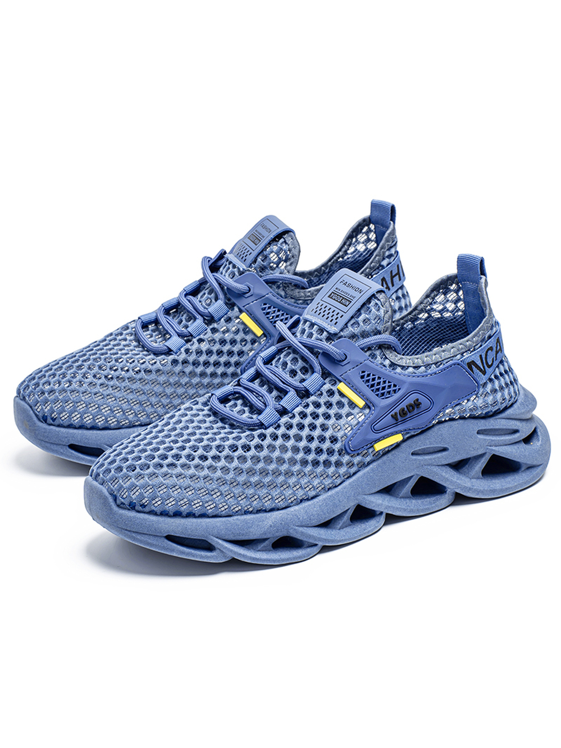 Breathable Mesh Lace Up Sneakers