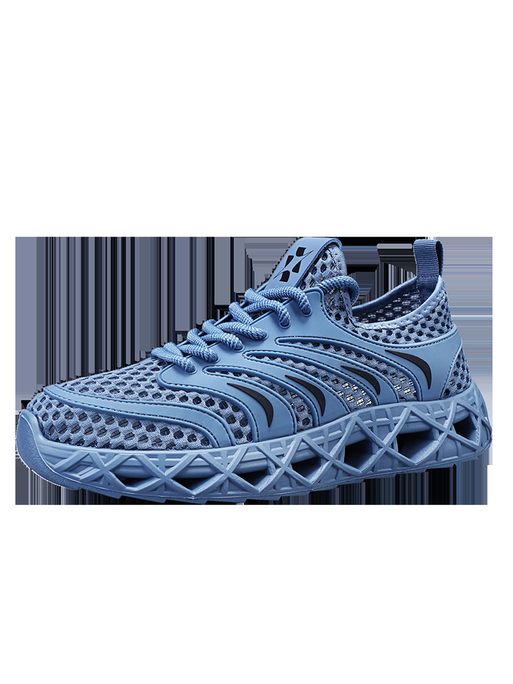 Breathable Mesh Lace Up Sneakers