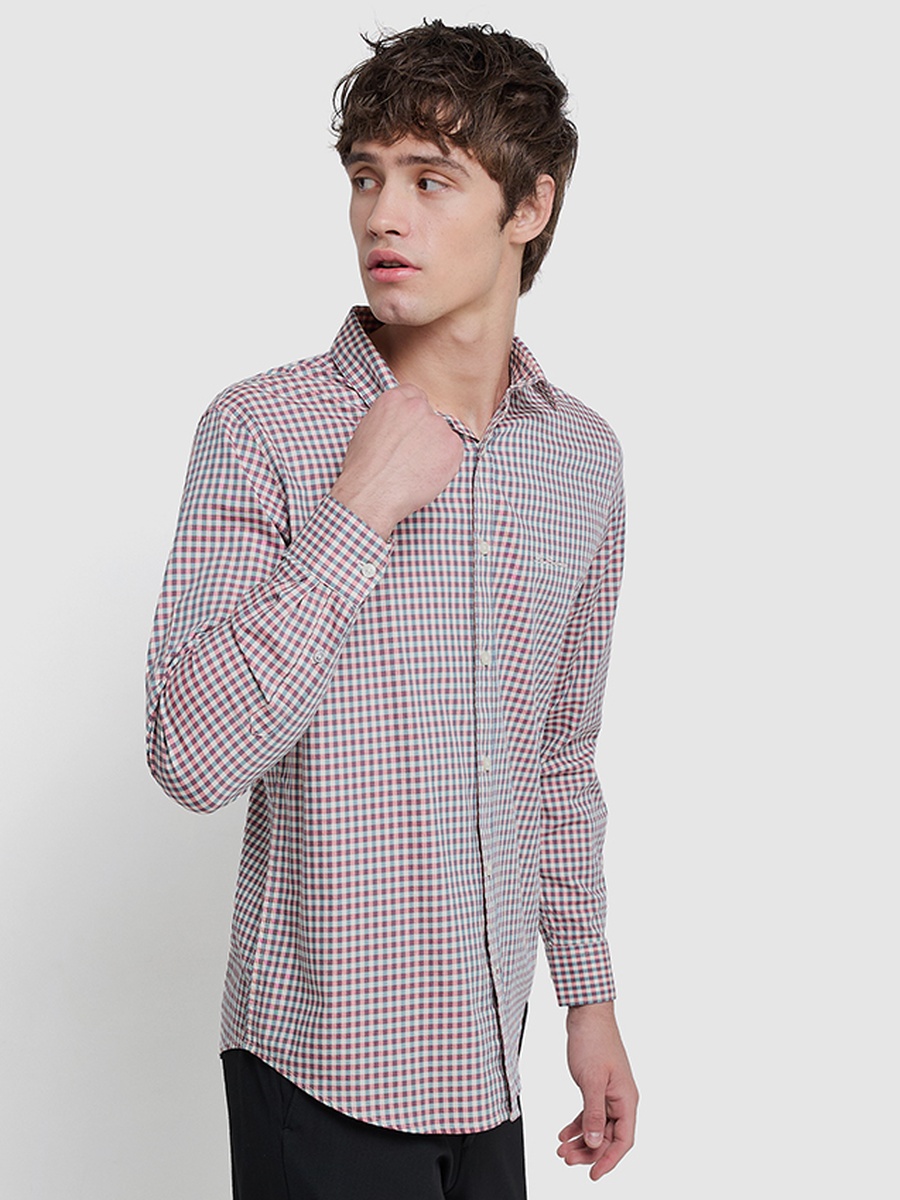 Checked Long Sleeves Shirt
