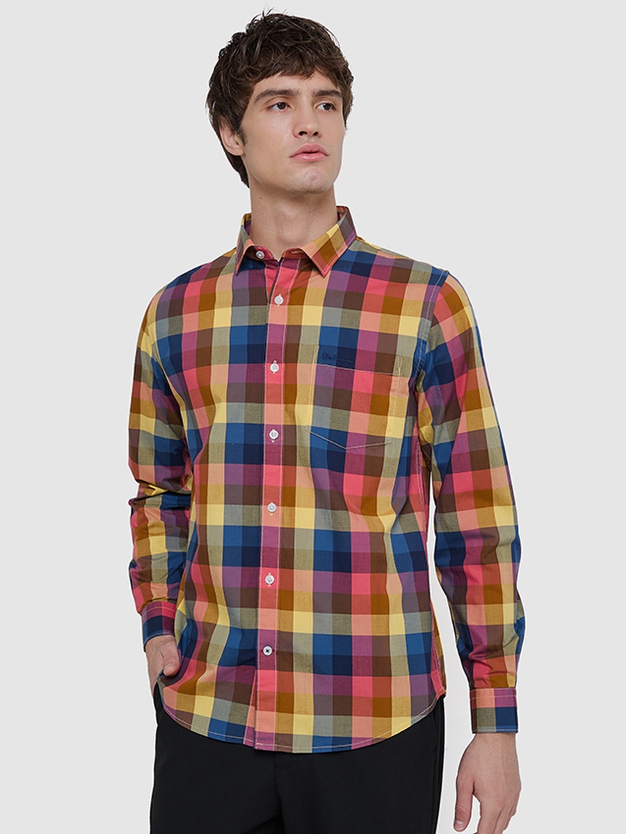 Checked Long Sleeves Shirt