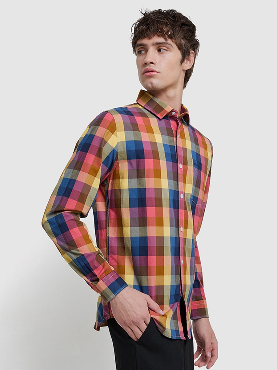 Checked Long Sleeves Shirt