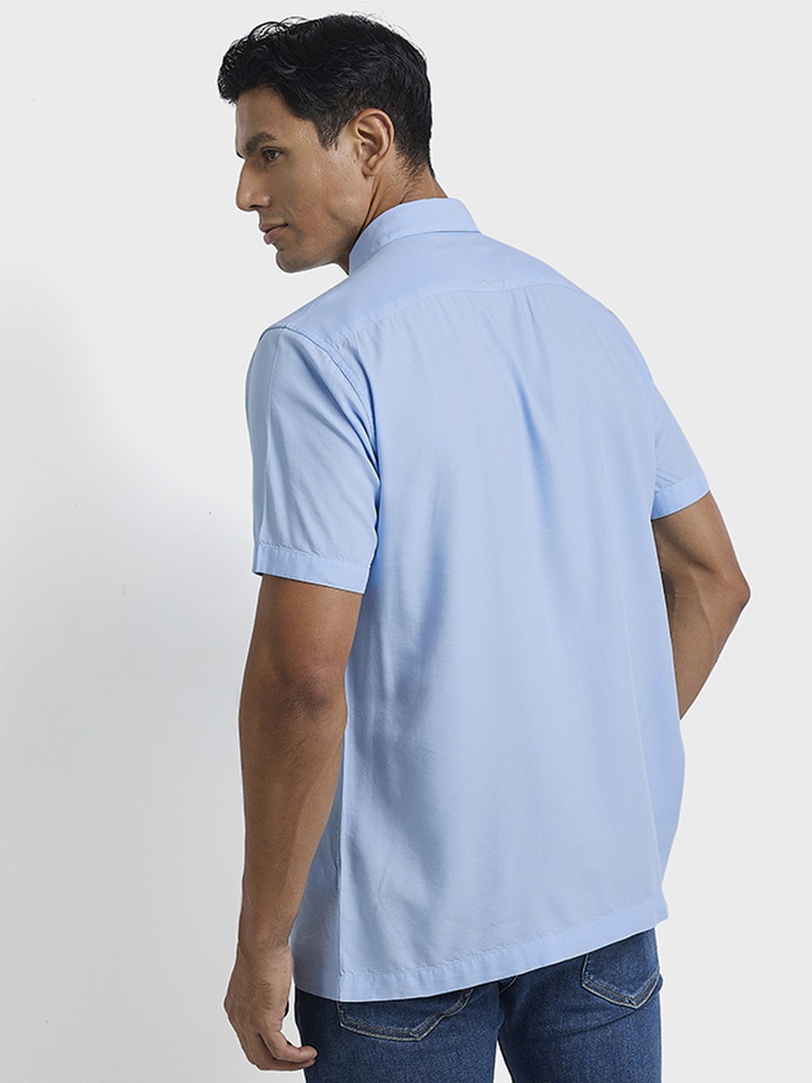 Solid Short Sleeves Shirt