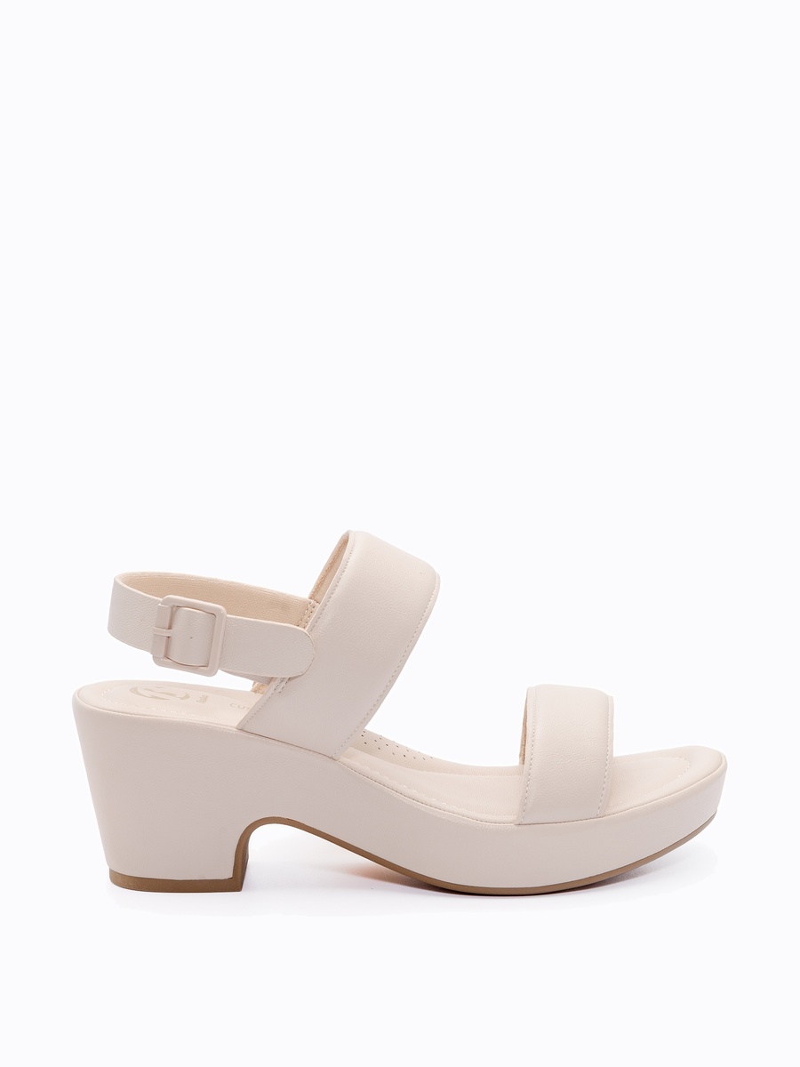 Platform Heel Strap Sandals