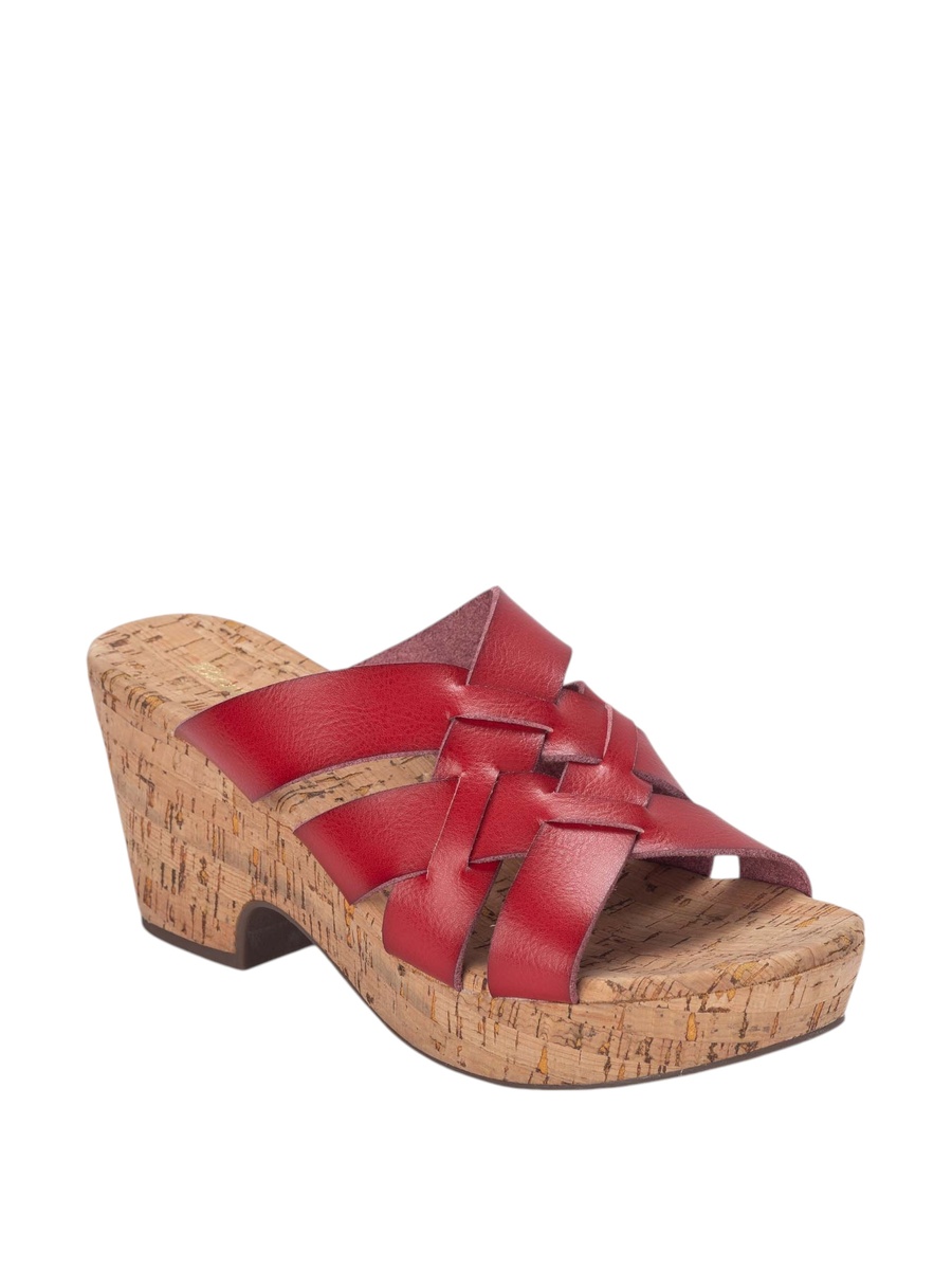 Casual Wedge Slip On Sandals