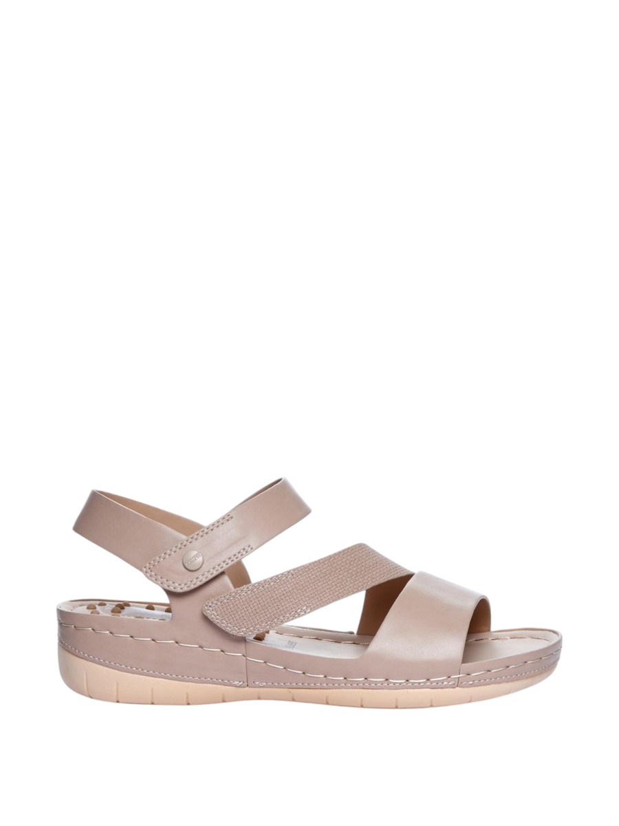 Casual Platform Sandals with Strap Closure
