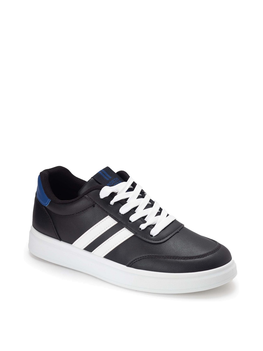 Striped Lace Up Sneakers