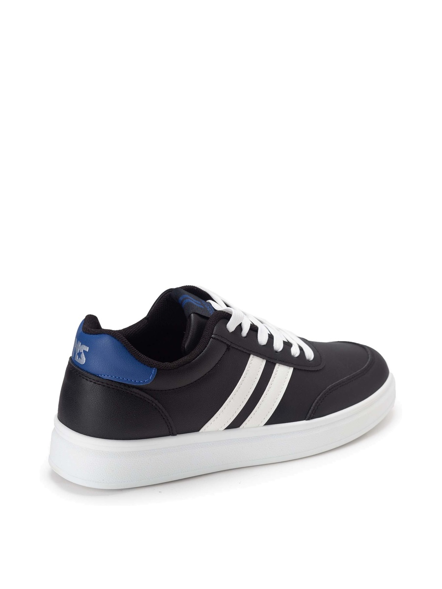 Striped Lace Up Sneakers