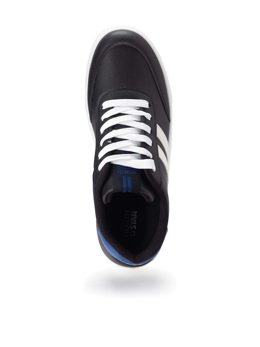 Striped Lace Up Sneakers