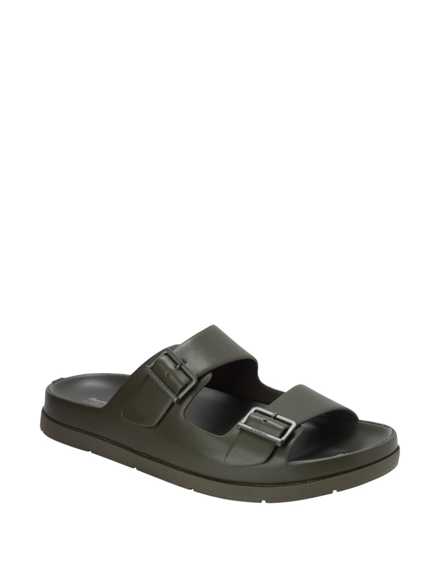 Double Strap Slide Sandals