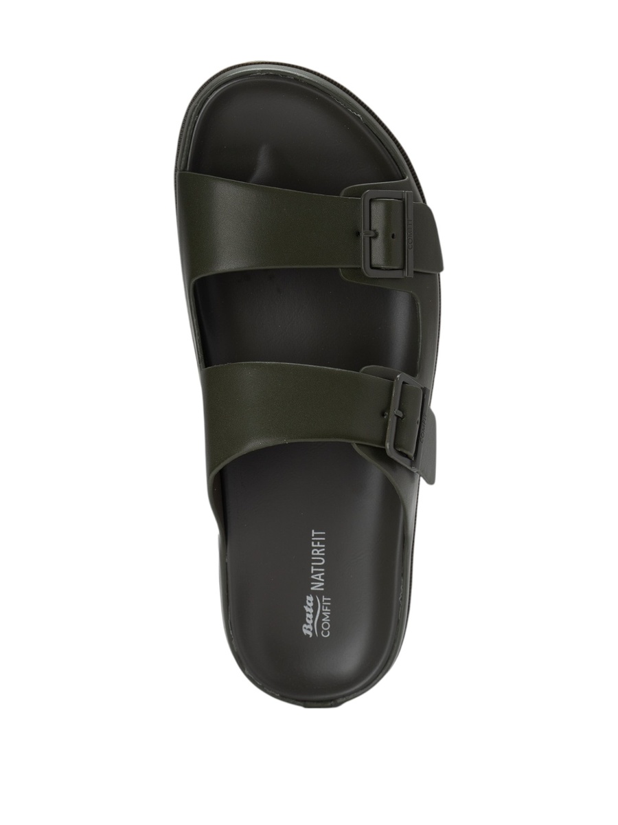 Double Strap Slide Sandals
