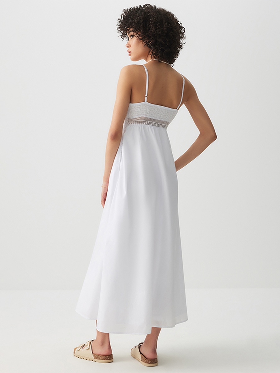 Smocked Bust Maxi Dress