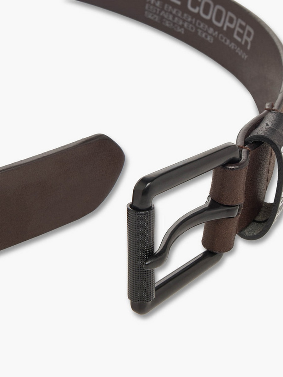 حزام جلد للرجال من لي كوبر