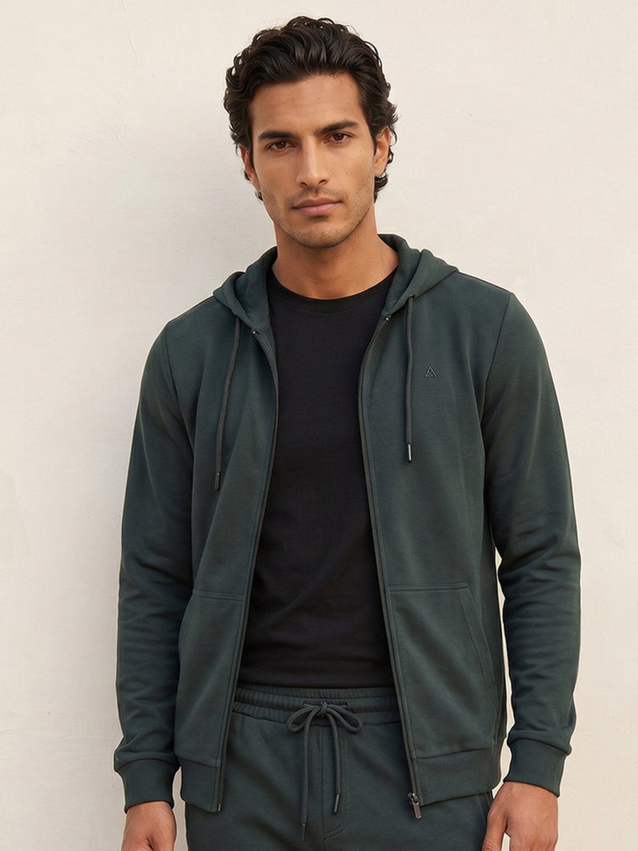 Zip Through Hoodie