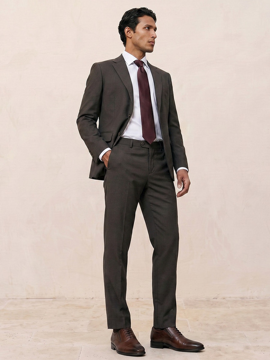 Regular Fit Dobby Blazer