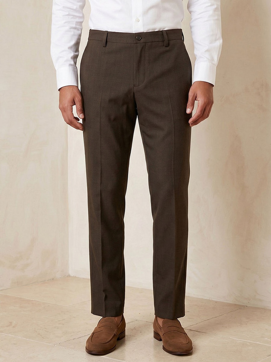 Regular Fit Formal Trousers
