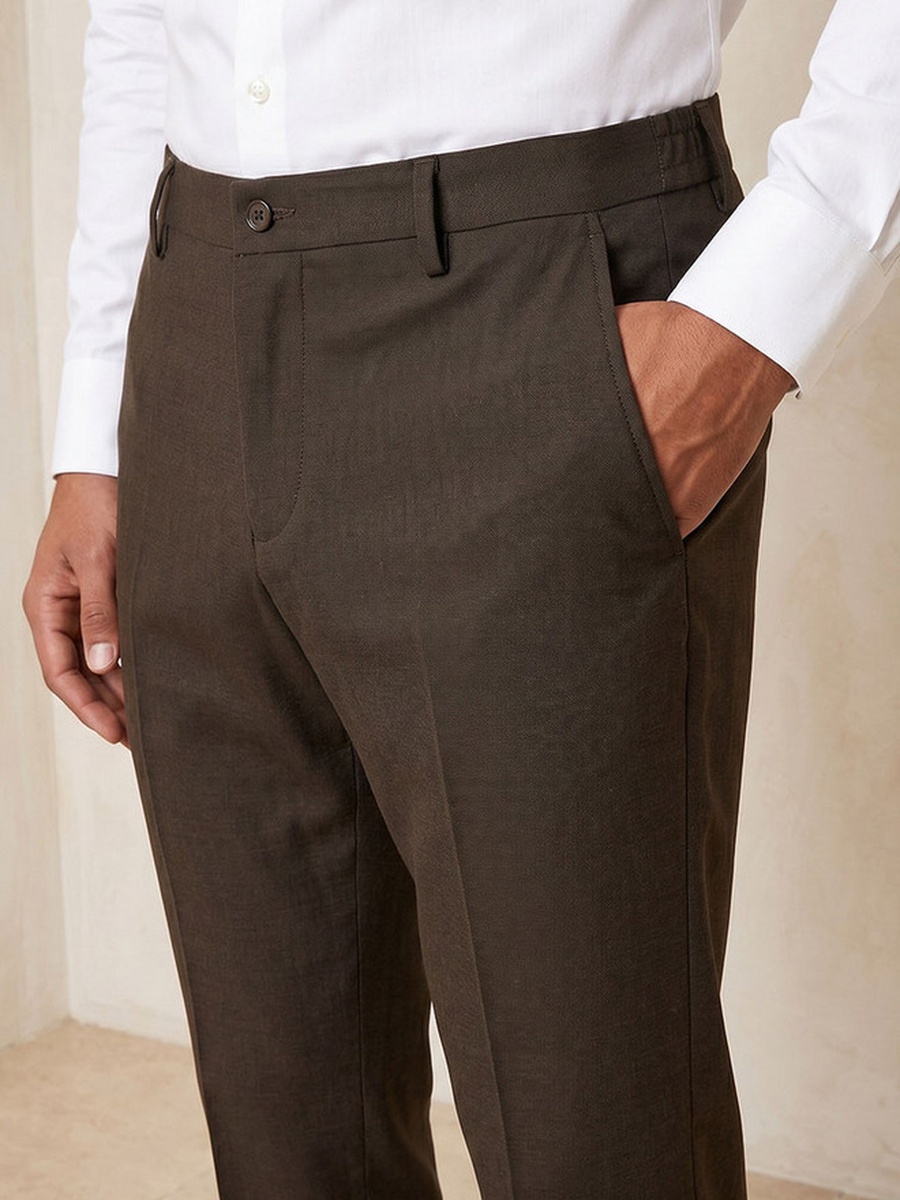 Regular Fit Formal Trousers