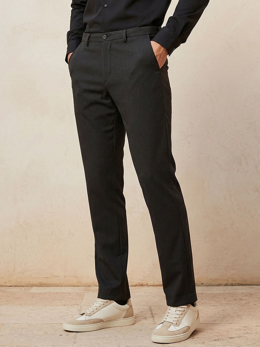 Regular Fit Formal Trousers