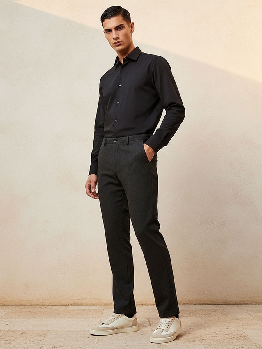 Regular Fit Formal Trousers