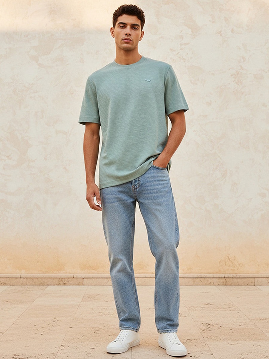 Crew Neck Short Sleeves T-Shirt