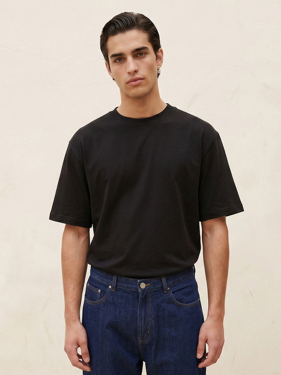 Regular Fit Crew Neck Short Sleeves T-Shirt