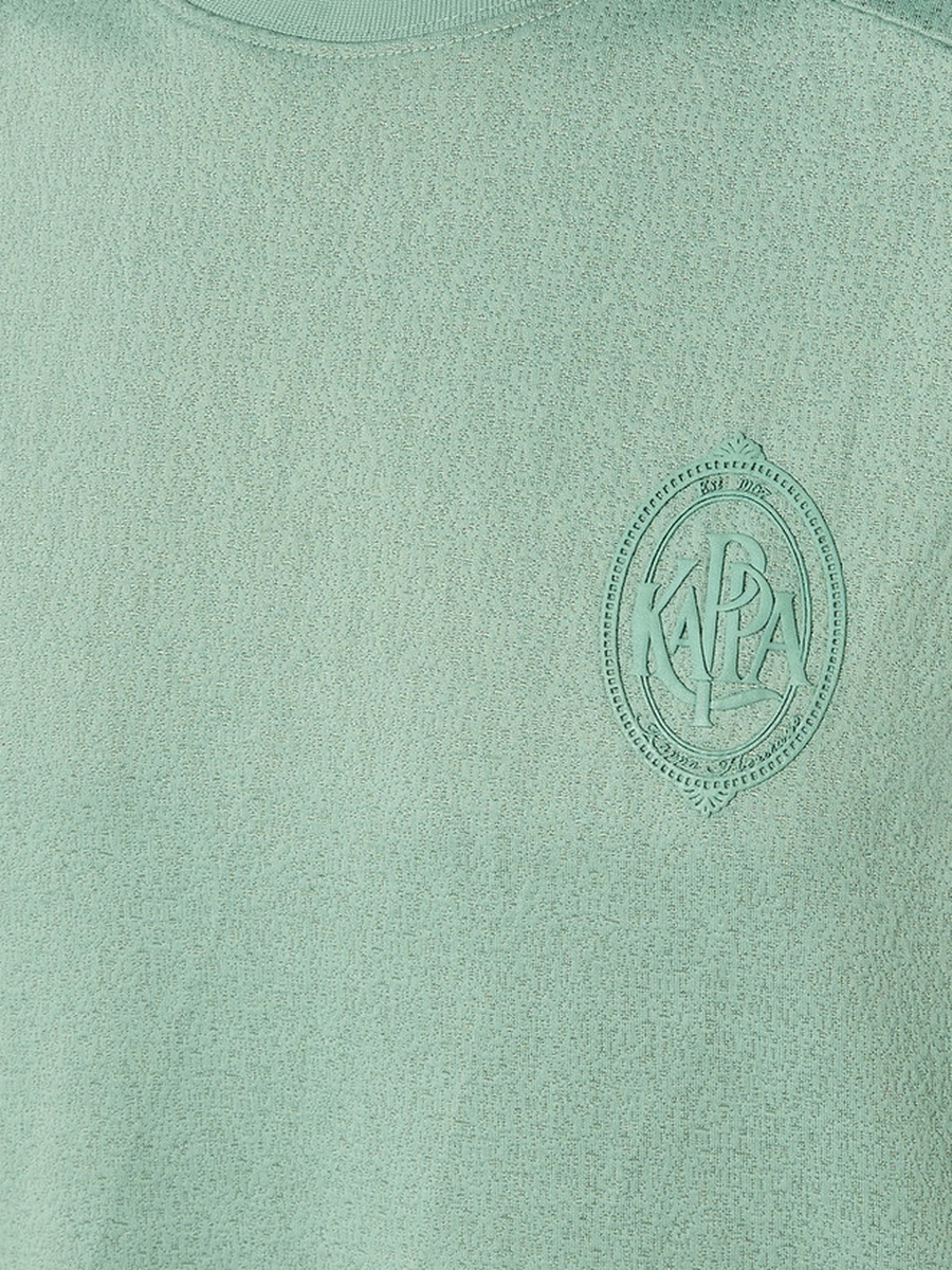 Crew Neck Short Sleeves Panelled T-Shirt