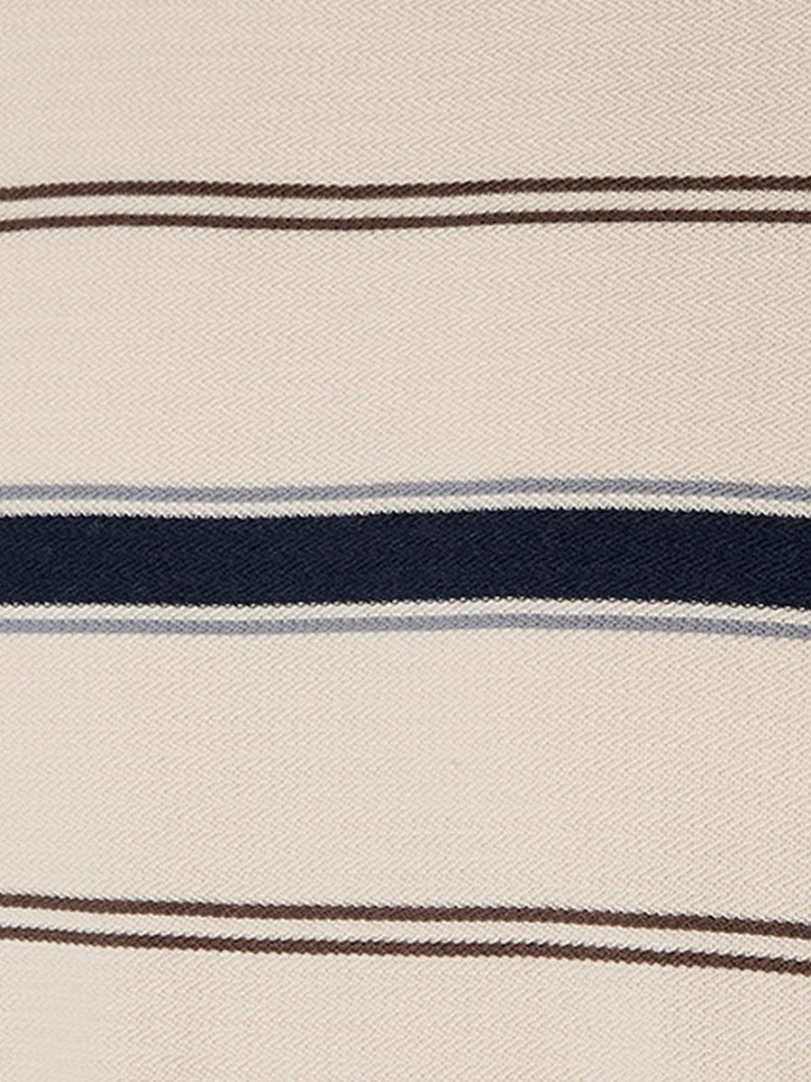 Crew Neck Short Sleeves Striped T-Shirt