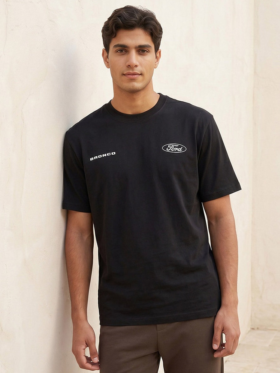 Ford Regular Fit Crew Neck Short Sleeves T-Shirt